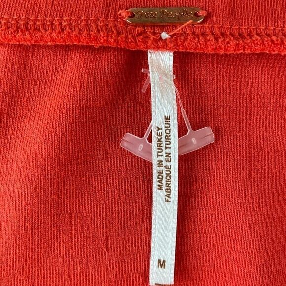 Free People Orange Dress Size M - Picture 7 of 8